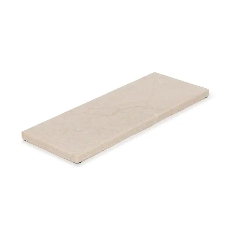 Vassoio in marmo rettangolare. Marmo beige. Varie taglie