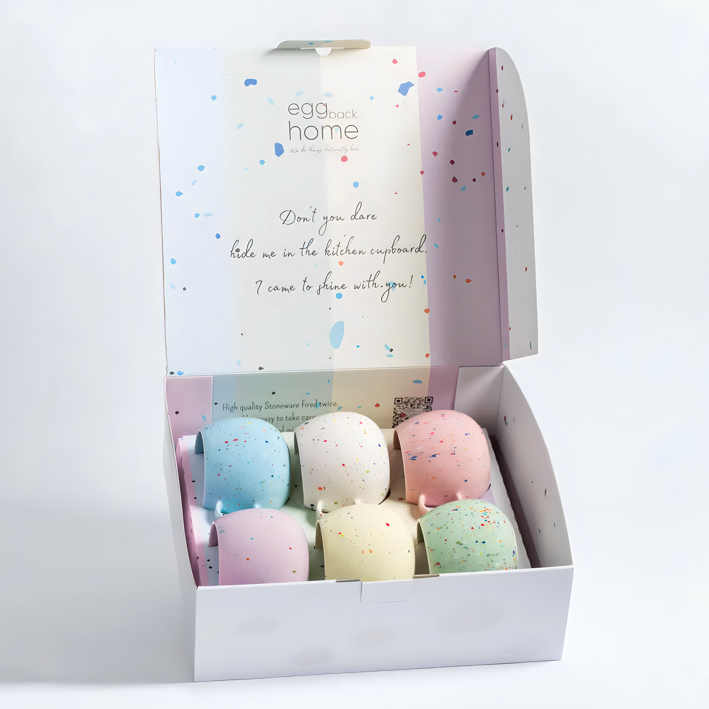 New Party Ball, tazza da 500 ml, mix di 6 pezzi