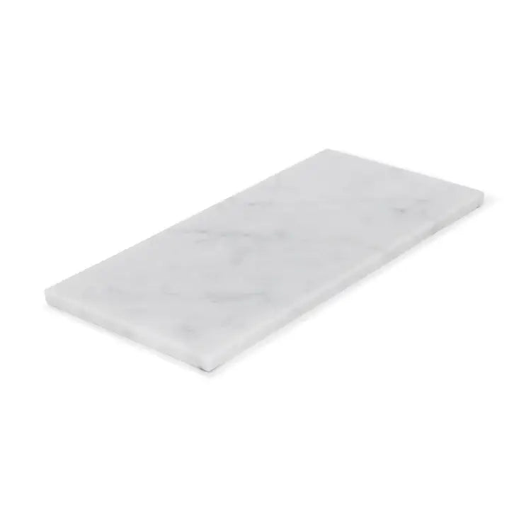 Vassoio in marmo rettangolare. Marmo bianco. Varie taglie