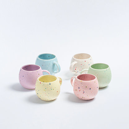 New Party Ball, tazza da 90 ml, mix di 6 pezzi