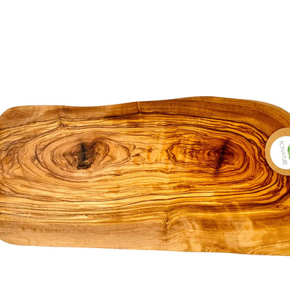 Tagliere in legno di oliva con manico