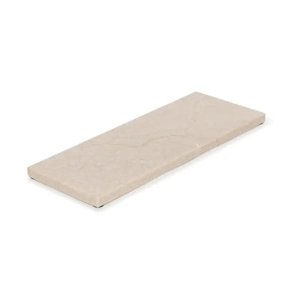 Vassoio in marmo rettangolare. Marmo beige. Varie taglie