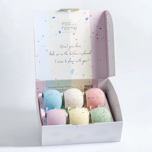 New Party Ball, tazza da 500 ml, mix di 6 pezzi